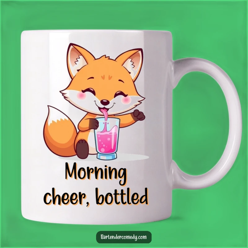 Funny Fox Bartender Mug: Pour Some Fun into Your Day - Funny Gift!